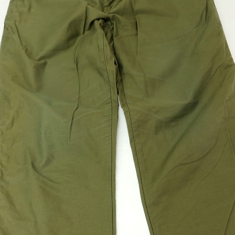 [Used] INCOTEX Cotton Work Pants Olive Green [34] [Condition Rank C] [Men&