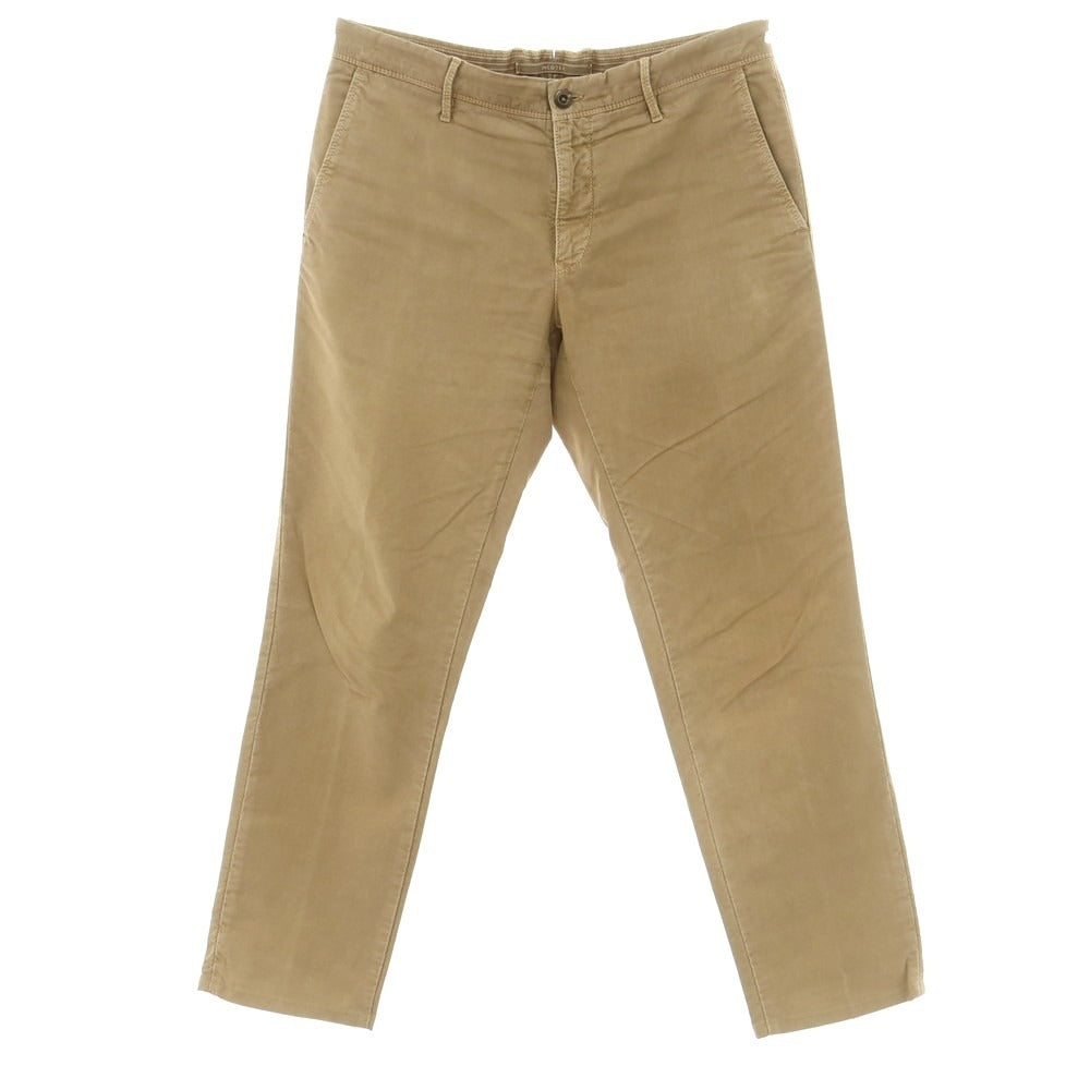 [Used] INCOTEX stretch cotton casual slacks pants, beige [34] [Condition rank C] [Men&