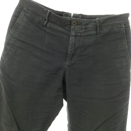 [Used] INCOTEX stretch cotton casual slacks pants, dark grey [34] [Condition: C] [Men&
