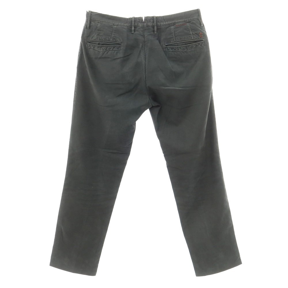 [Used] INCOTEX stretch cotton casual slacks pants, dark grey [34] [Condition: C] [Men&