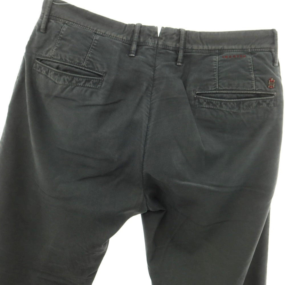 [Used] INCOTEX stretch cotton casual slacks pants, dark grey [34] [Condition: C] [Men&
