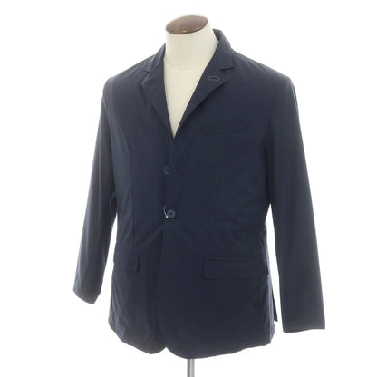 [Used] People of Shibuya Stretch Polyester Casual Jacket Navy [50] [Condition Rank C] [Men&