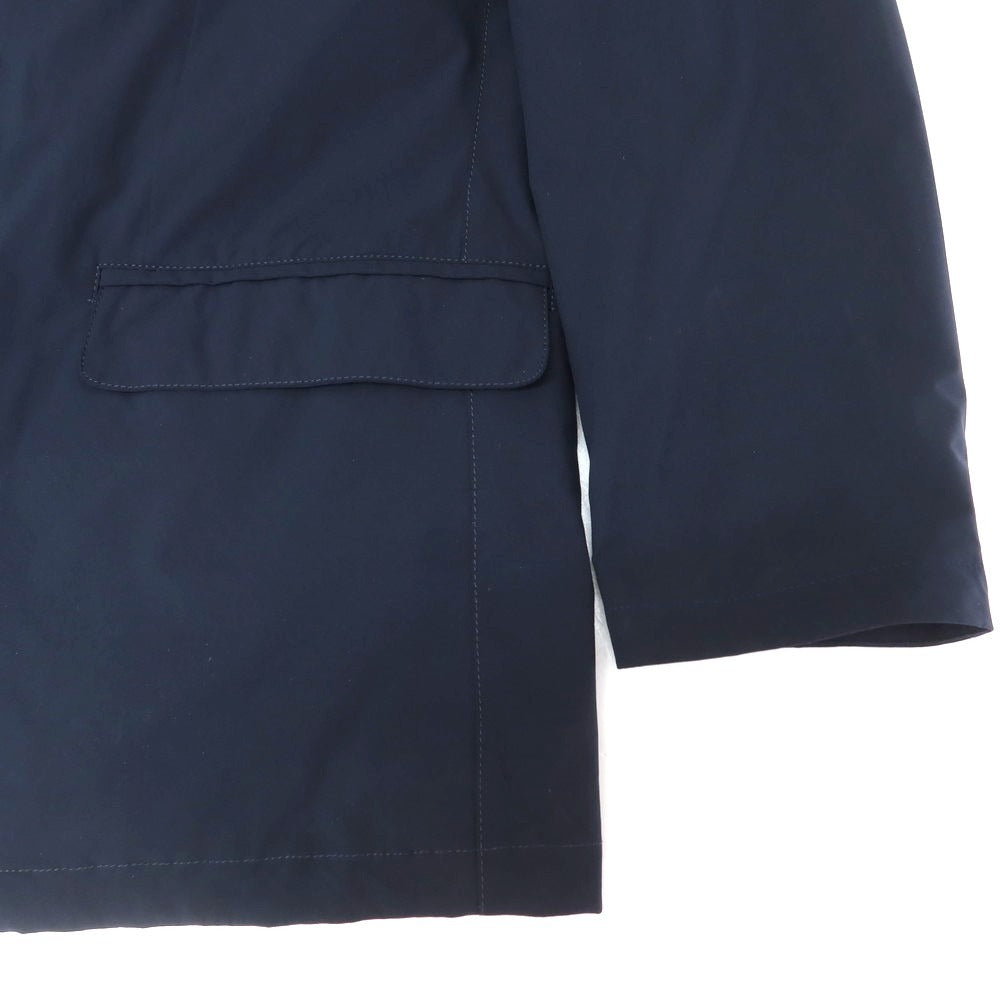 [Used] People of Shibuya Stretch Polyester Casual Jacket Navy [50] [Condition Rank C] [Men&