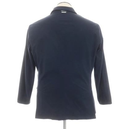 [Used] People of Shibuya Stretch Polyester Casual Jacket Navy [50] [Condition Rank C] [Men&