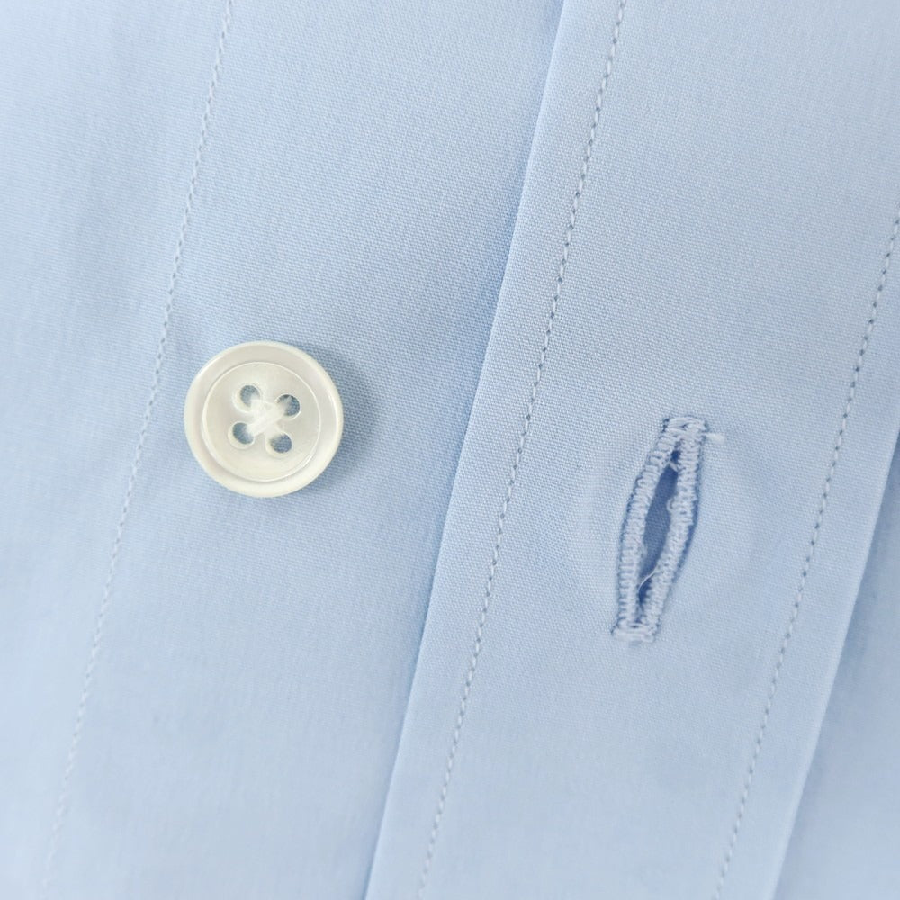 [Used] ESTNATION Stretch Cotton Wide Collar Dress Shirt Blue [L] [Condition Rank B] [Men&