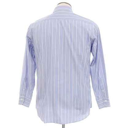 [Used] FAIRFAX Cotton Striped Dress Shirt Blue [41] [Condition Rank B] [Men&