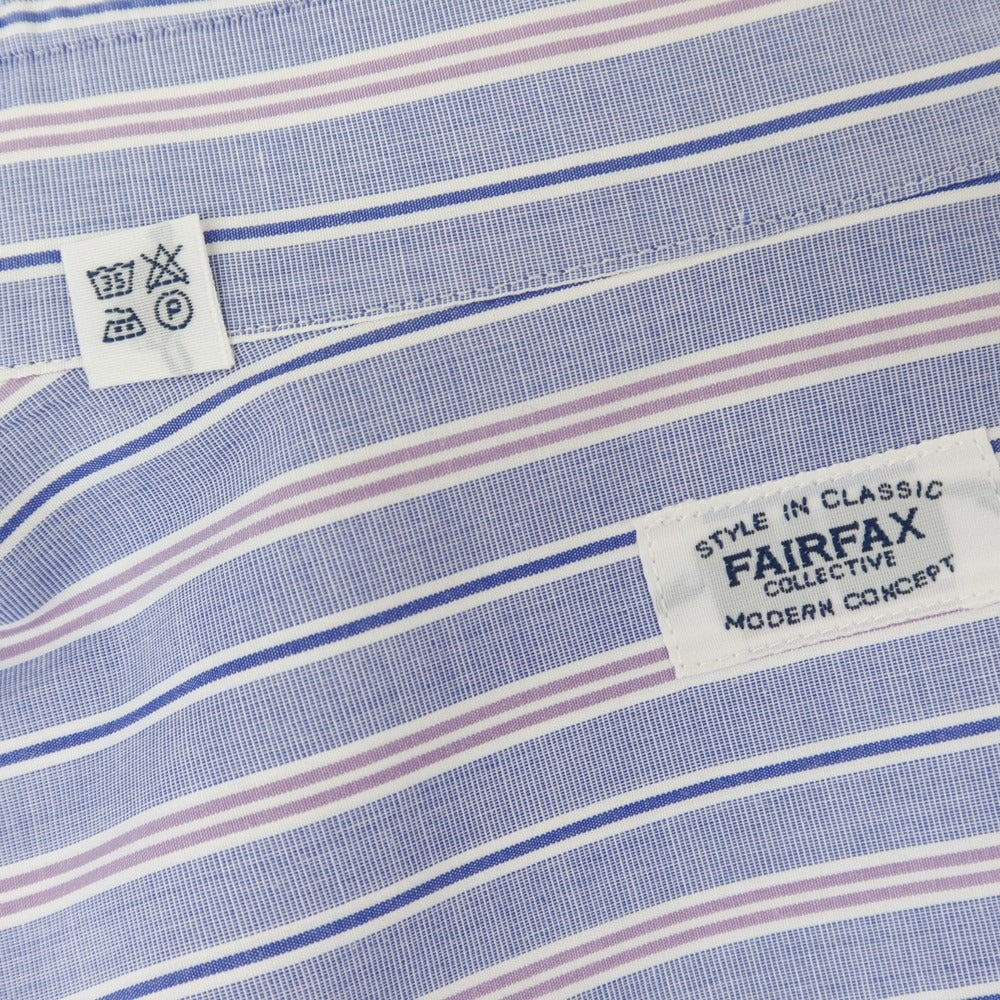 [Used] FAIRFAX Cotton Striped Dress Shirt Blue [41] [Condition Rank B] [Men&