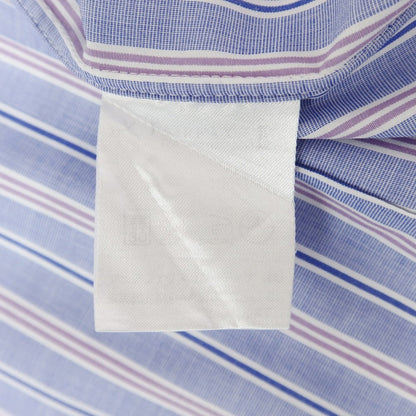 [Used] FAIRFAX Cotton Striped Dress Shirt Blue [41] [Condition Rank B] [Men&