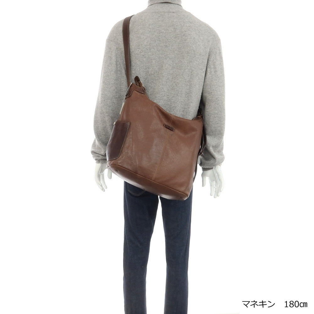 [Used] Daniel &amp;amp; Bob Leather Shoulder Bag Brown [Condition Rank D] [Men&
