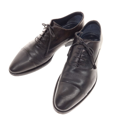 [Used] Stefano Branchini Straight Tip Dress Shoes Black Brown [6 1/2] [Condition Rank C] [Men&