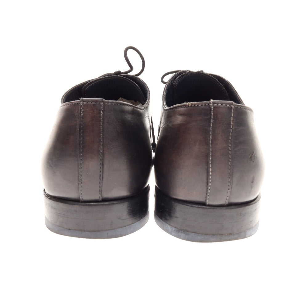 [Used] Stefano Branchini Straight Tip Dress Shoes Black Brown [6 1/2] [Condition Rank C] [Men&