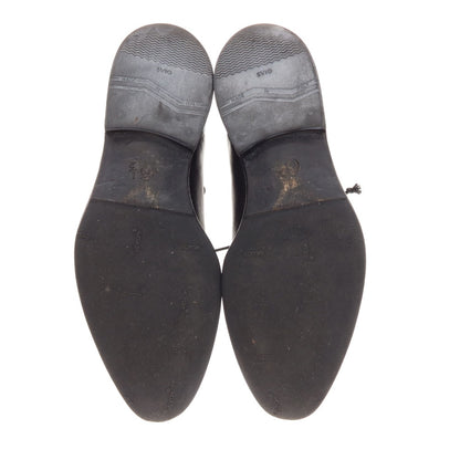 [Used] Stefano Branchini Straight Tip Dress Shoes Black Brown [6 1/2] [Condition Rank C] [Men&