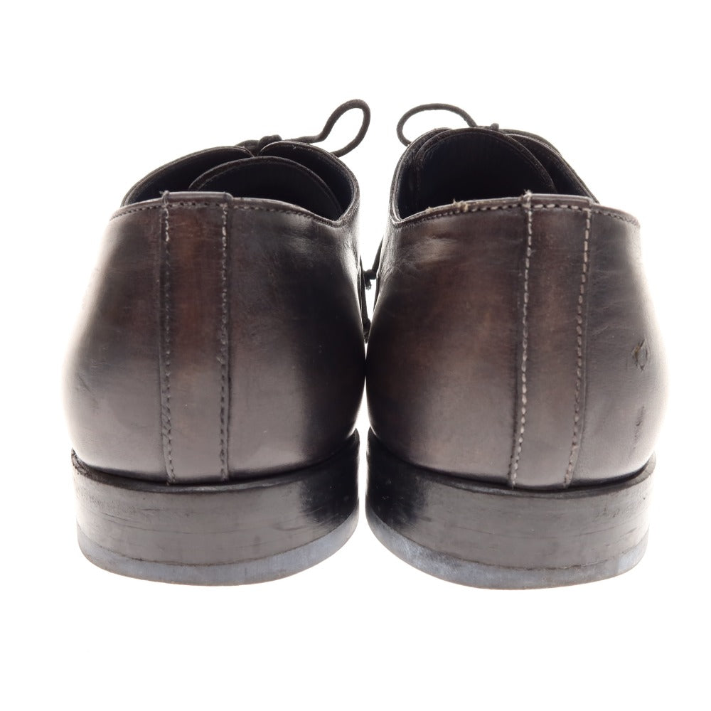 [Used] Stefano Branchini Straight Tip Dress Shoes Black Brown [6 1/2] [Condition Rank C] [Men&