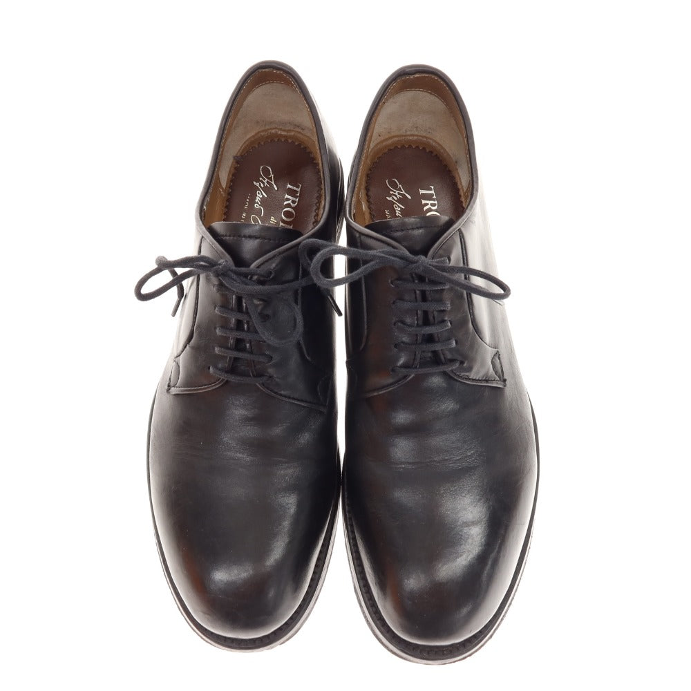 [Used] Stefano Branchini Plain Toe Dress Shoes Black [40] [Condition Rank B] [Men&