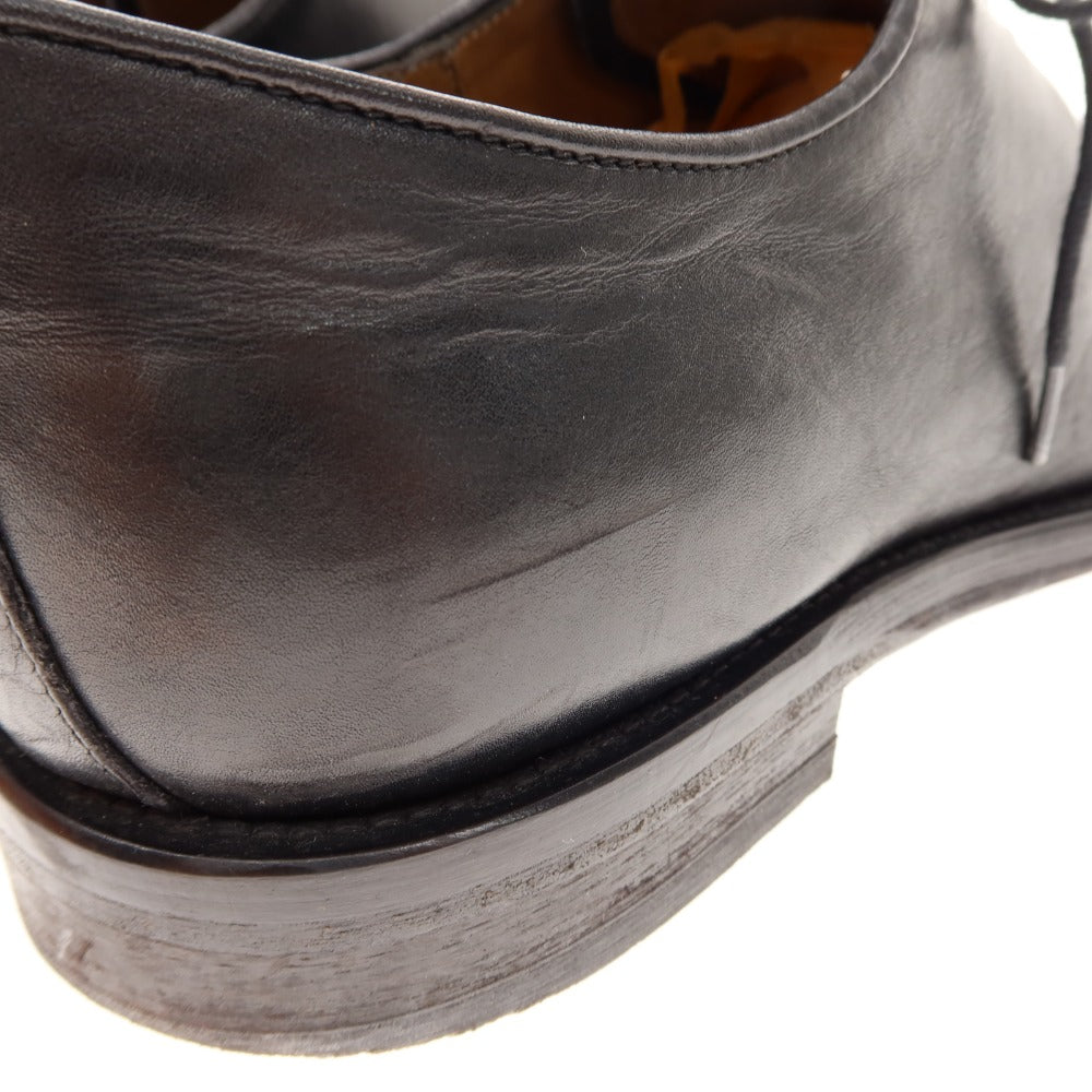 [Used] Stefano Branchini Plain Toe Dress Shoes Black [40] [Condition Rank B] [Men&