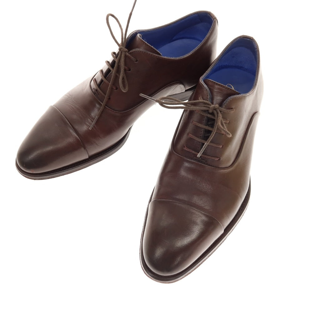 【中古】ステファノブランキーニ Stefano Branchini ストレートチップ ドレスシューズ ブラウン【 6 1/2 】【 状態ランクC 】【 メンズ 】