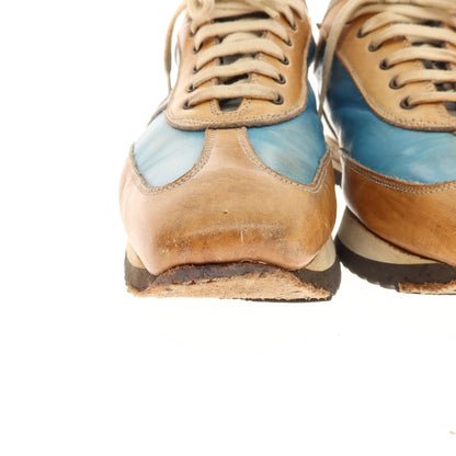 [Used] Stefano Branchini Leather Sneakers Blue x Brown [6] [Condition Rank C] [Men&