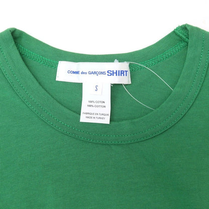 [Used] COMME des GARCONS SHIRT Cotton crew neck long sleeve T-shirt Green [S] [Condition Rank B] [Men&