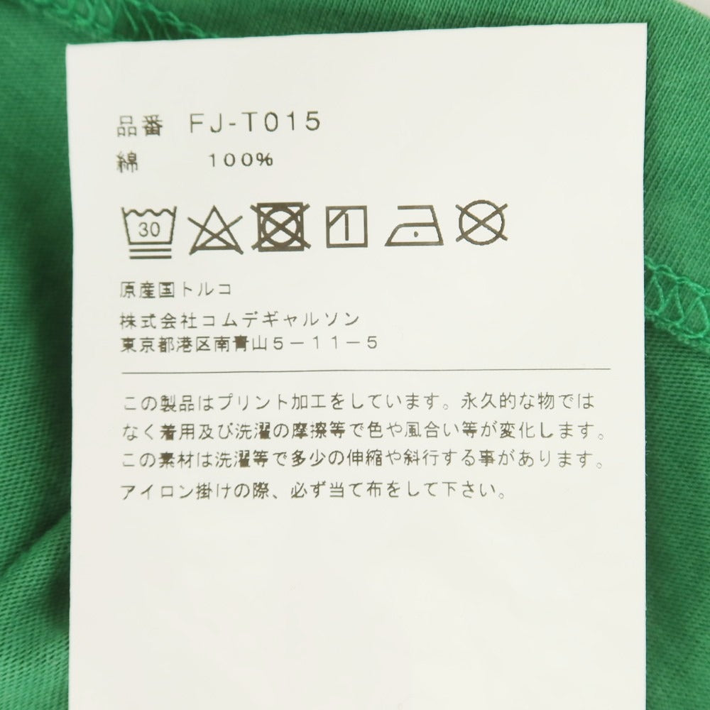 [Used] COMME des GARCONS SHIRT Cotton crew neck long sleeve T-shirt Green [S] [Condition Rank B] [Men&