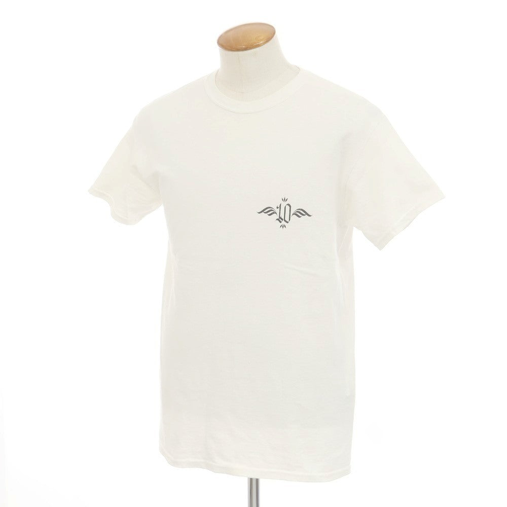 [Used] TOGA TOGA XTC 10th Anniversary Cotton Crew Neck Short Sleeve T-Shirt White [46] [Condition Rank C] [Men&