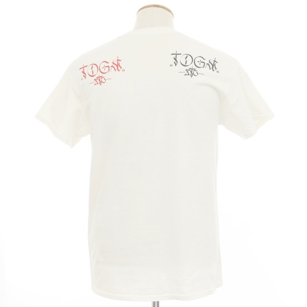 [Used] TOGA TOGA XTC 10th Anniversary Cotton Crew Neck Short Sleeve T-Shirt White [46] [Condition Rank C] [Men&