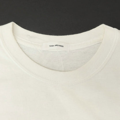 【中古】トーガ TOGA TOGA XTC 10周年記念 コットン クルーネック 半袖Ｔシャツ ホワイト【 46 】【 状態ランクC 】【 メンズ 】 [APD]