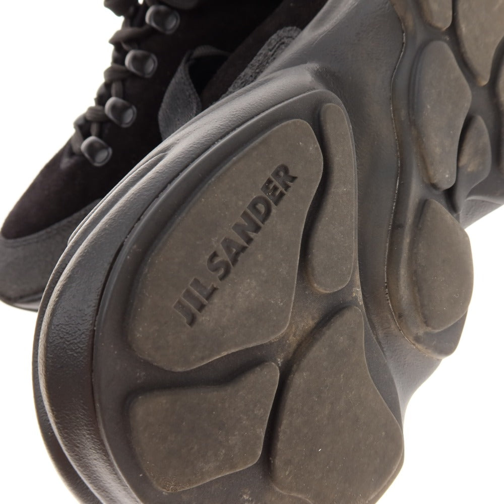 [Used] JIL SANDER Suede Sneakers Black [41] [Condition Rank B] [Men&