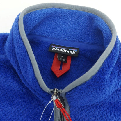 【中古】パタゴニア patagonia ポリエステル ハーフジップ フリースジャケット ブルー【 M 】【 状態ランクB 】【 メンズ 】