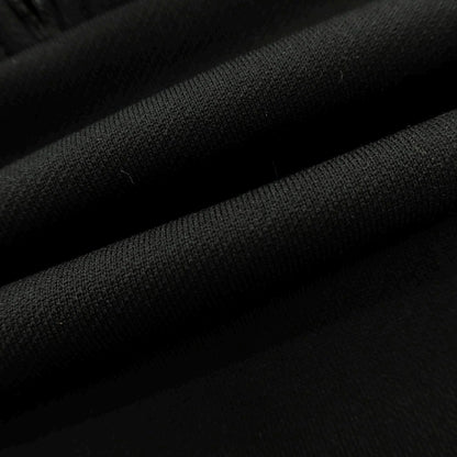 【中古】コムデギャルソンオム COMME des GARCONS HOMME ポリエステル スタンドカラー ハーフジップ プルオーバー ブラック【 L 】【 状態ランクB 】【 メンズ 】