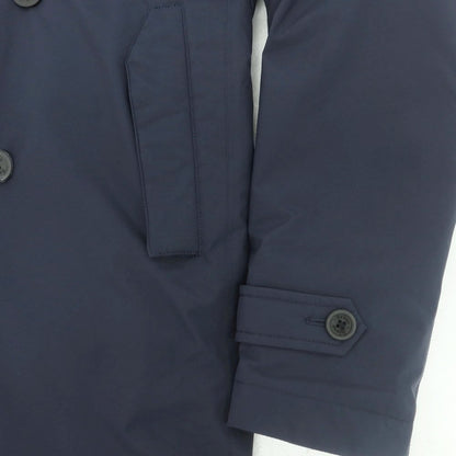 【中古】ヘルノ Herno Laminar GORE-TEX ダブルブレスト ダウンコート ネイビー【 46 】【 状態ランクC 】【 メンズ 】