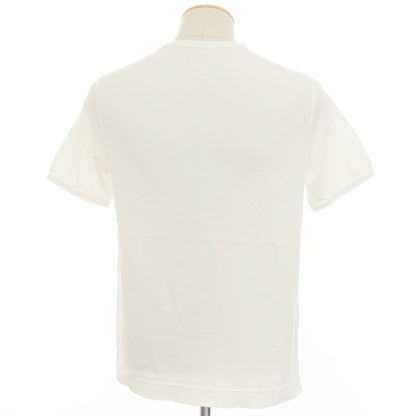 【中古】【未使用】チルコロ1901 CIRCOLO 1901 コットン ヘンリーネック 半袖Ｔシャツ ホワイト【 S 】【 状態ランクS 】【 メンズ 】 [APD]