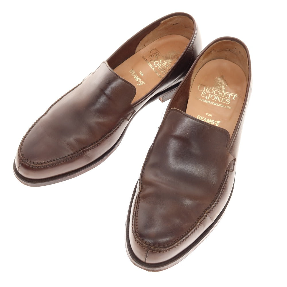 [Used] Crockett &amp;amp; Jones CROCKETT &amp;amp; JONES BEAMS F Special Order GAVIN Loafers Brown [7E] [Condition Rank B] [Men&