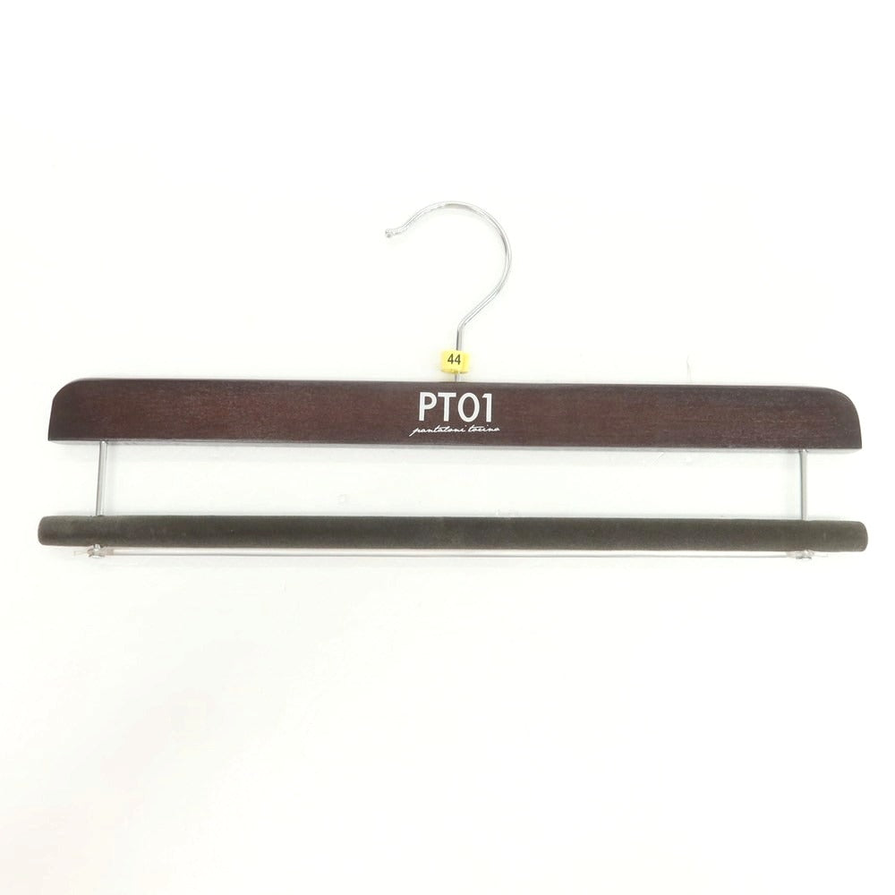 【中古】ピーティーゼロウーノ PT01 ストレッチウールポリエステル ドレススラックスパンツ チャコール【 44 】【 状態ランクA 】【 メンズ 】