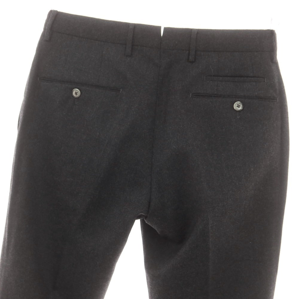 【中古】ピーティーゼロウーノ PT01 ストレッチウールポリエステル ドレススラックスパンツ チャコール【 44 】【 状態ランクA 】【 メンズ 】
