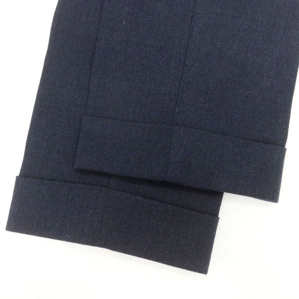 【中古】ピーティーゼロウーノ PT01 ストレッチウールポリエステル ドレススラックスパンツ ネイビー【 44 】【 状態ランクC 】【 メンズ 】