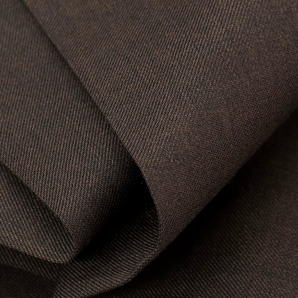 [Used] PT01 TRAVELLER stretch polyester wool dress slacks pants, dark brown [44] [Condition: C] [Men&