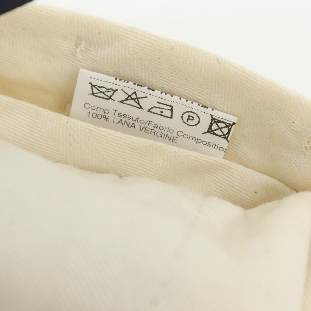 【中古】ジェルマーノ GERMANO ウール ドレススラックスパンツ ブラウン【 44 】【 状態ランクA 】【 メンズ 】