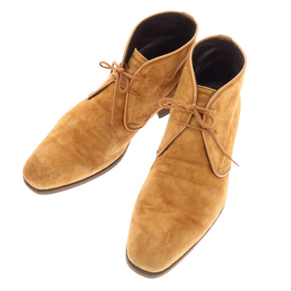 [Used] Ferrante FERRANTE Suede Chukka Boots Light Brown [7 1/2] [Condition Rank C] [Men&
