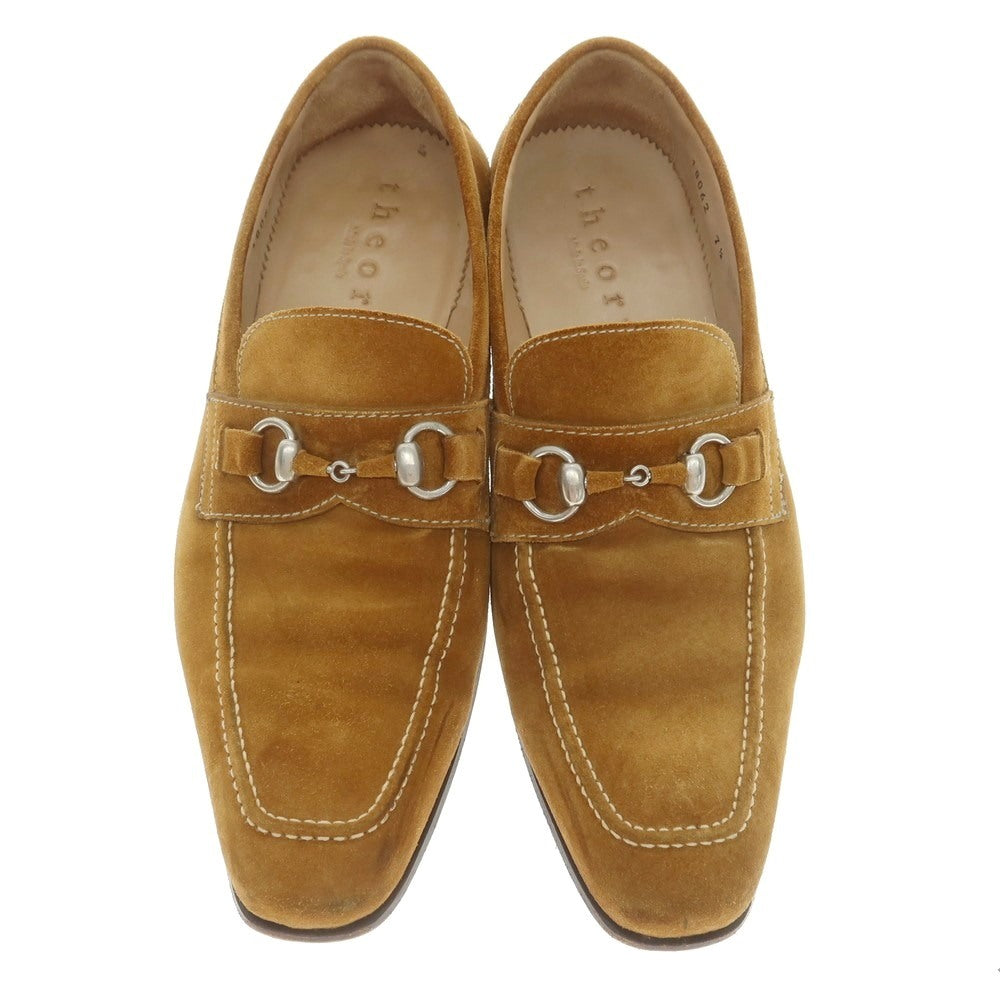 [Used] Theory suede bit loafers, light brown [7 1/2] [Condition: C] [Men&