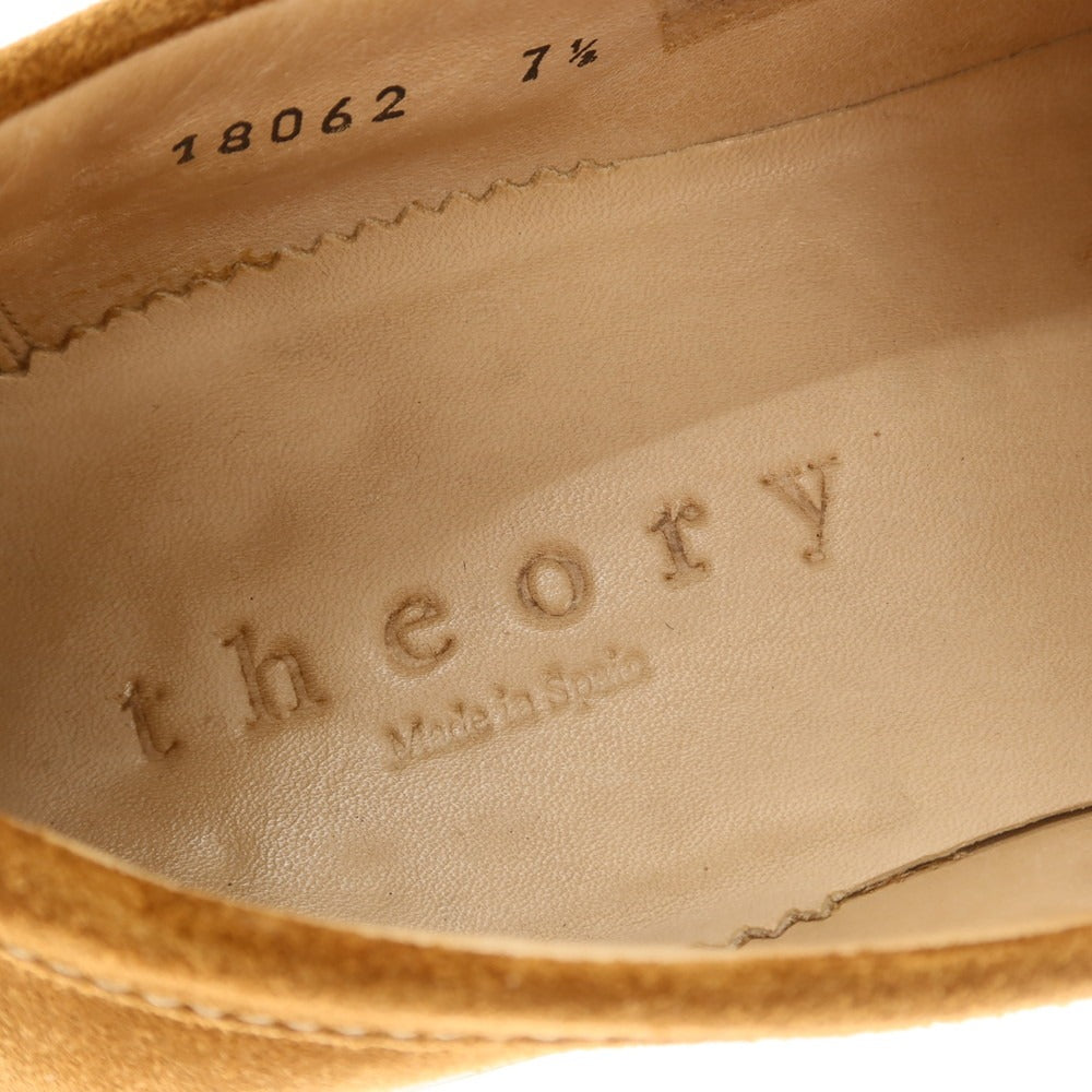 [Used] Theory suede bit loafers, light brown [7 1/2] [Condition: C] [Men&