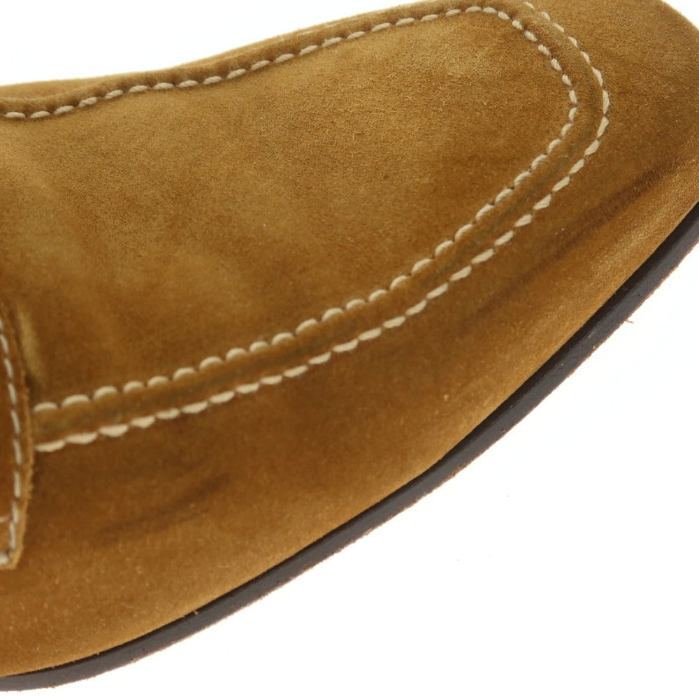 [Used] Theory suede bit loafers, light brown [7 1/2] [Condition: C] [Men&