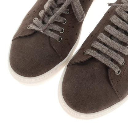 [Used] BARBA Suede Low-Cut Sneakers, Dark Brown [41] [Condition Rank A] [Men&
