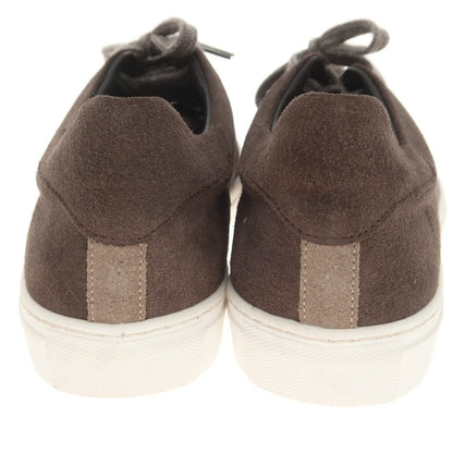 [Used] BARBA Suede Low-Cut Sneakers, Dark Brown [41] [Condition Rank A] [Men&