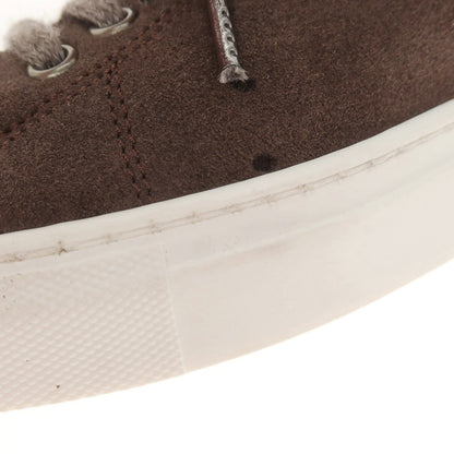 [Used] BARBA Suede Low-Cut Sneakers, Dark Brown [41] [Condition Rank A] [Men&