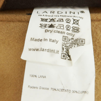 【中古】ラルディーニ LARDINI ウール チェスターフィールドコート キャメル【 44 】【 状態ランクC 】【 メンズ 】