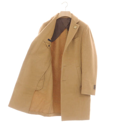 【中古】ラルディーニ LARDINI ウール チェスターフィールドコート キャメル【 44 】【 状態ランクC 】【 メンズ 】