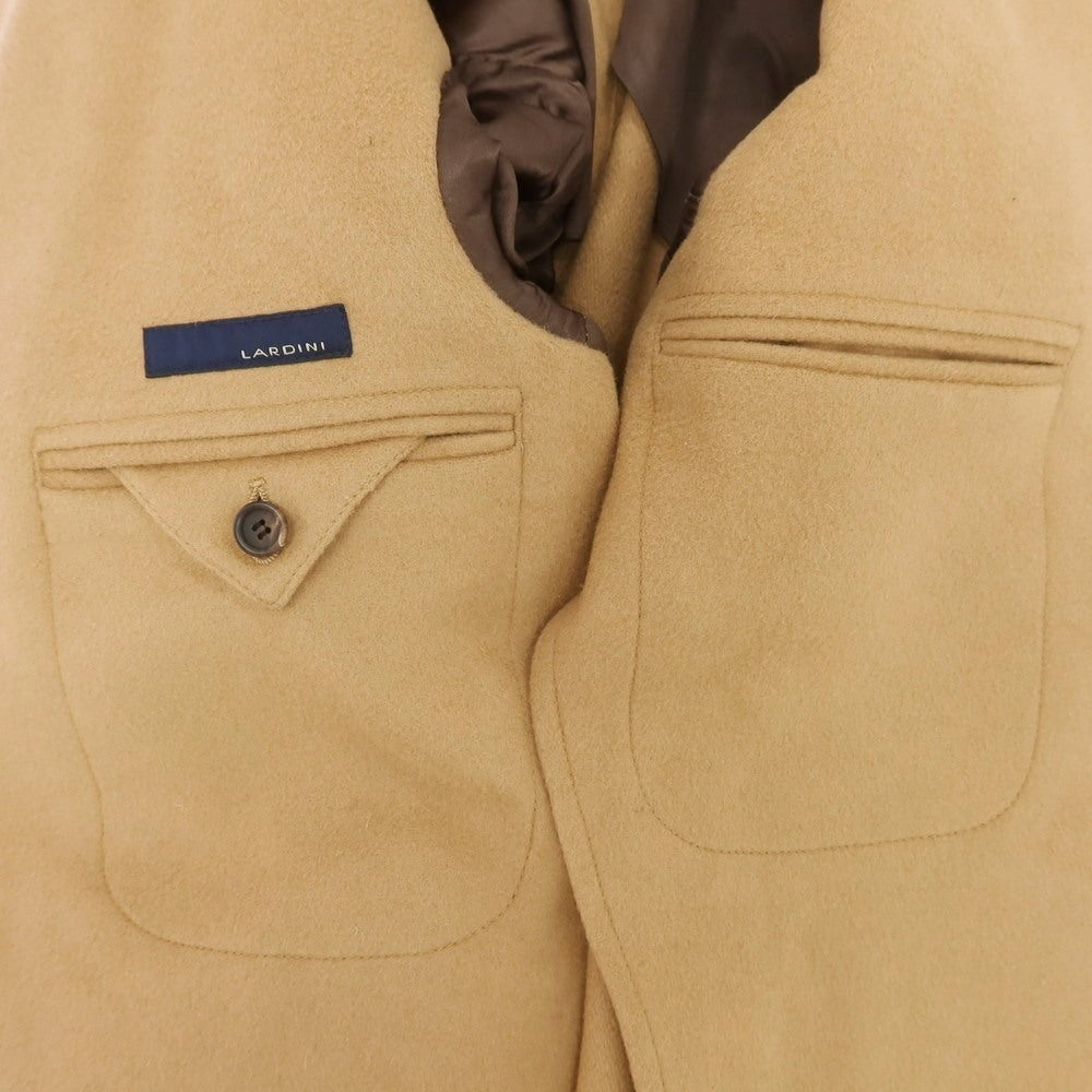 【中古】ラルディーニ LARDINI ウール チェスターフィールドコート キャメル【 44 】【 状態ランクC 】【 メンズ 】