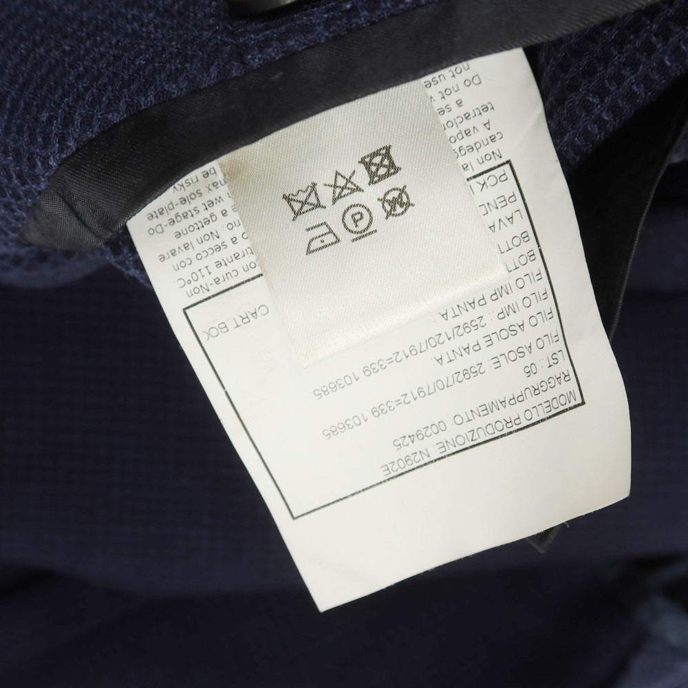 [Used] BOGLIOLI wool silk linen K.JACKET tailored jacket purple navy [44] [Condition rank C] [Men&