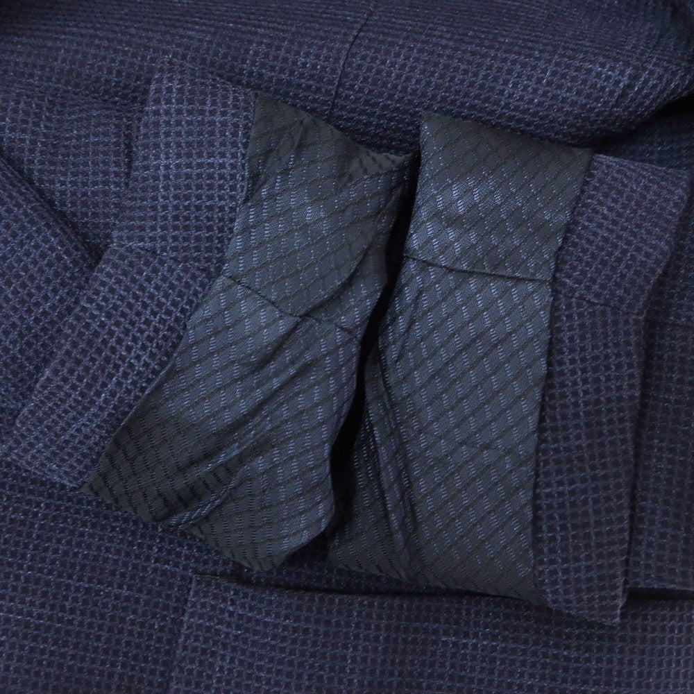 [Used] BOGLIOLI wool silk linen K.JACKET tailored jacket purple navy [44] [Condition rank C] [Men&