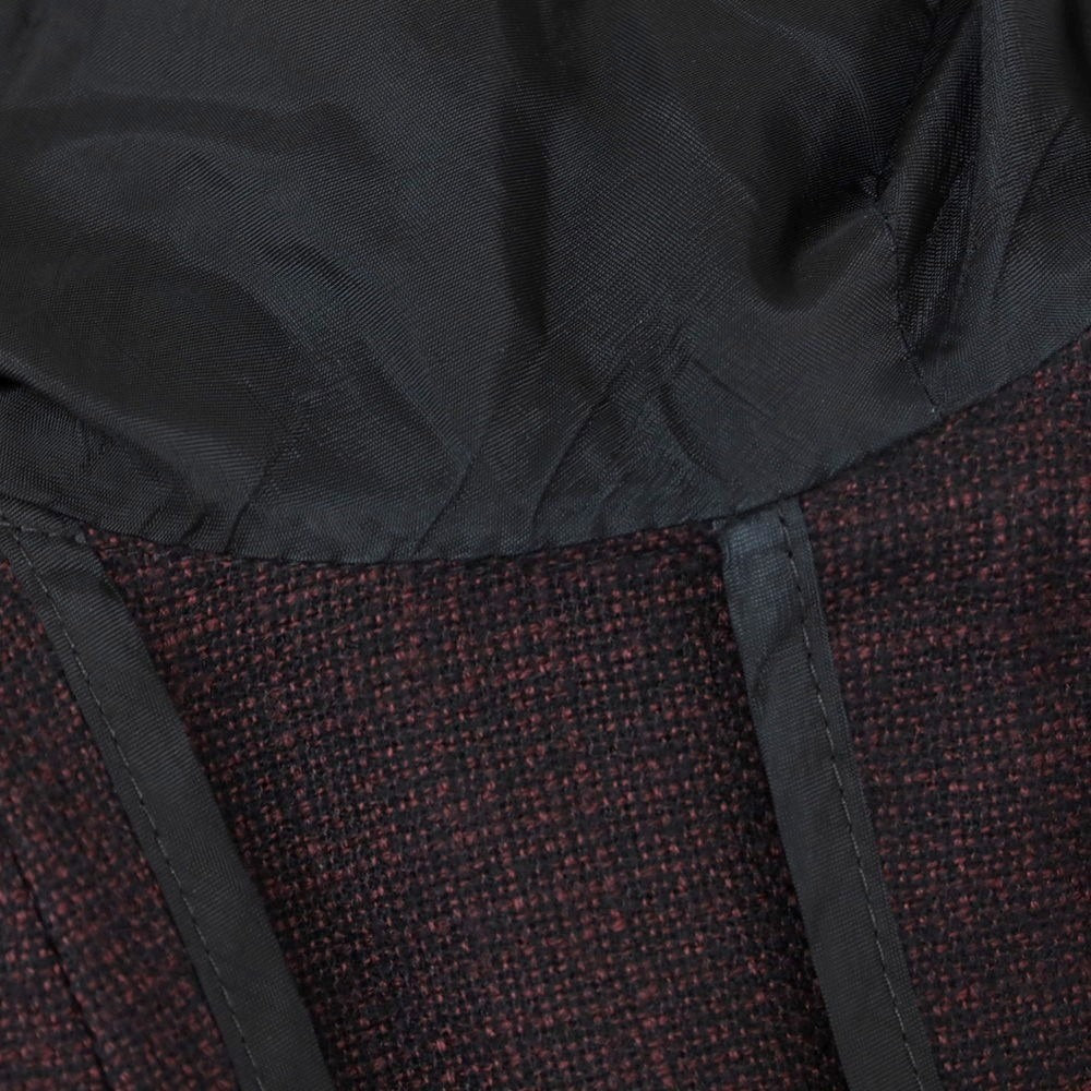 [Used] TAGLIATORE Wool Tailored Jacket Plum x Black [44] [Condition Rank B] [Men&